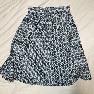 Cute blue and white lightweight skirt